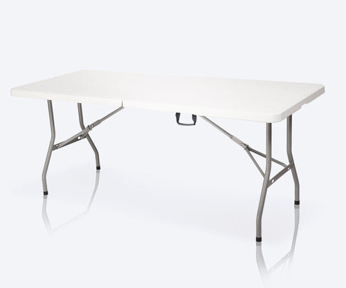 Mesa Plegable Tipo Maletin Banquetera 122x61x73cms Original