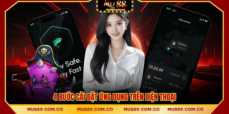4 bước cài đặt ứng dụng trên điện thoại