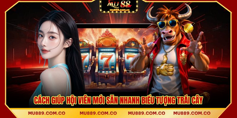 Cách giúp hội viên mới săn nhanh biểu tượng trái cây